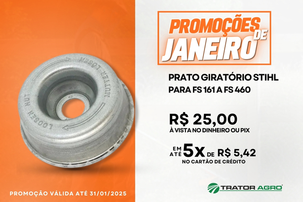 Prato Giratório para Roçadeira STIHL - para FS 161 a FS 460